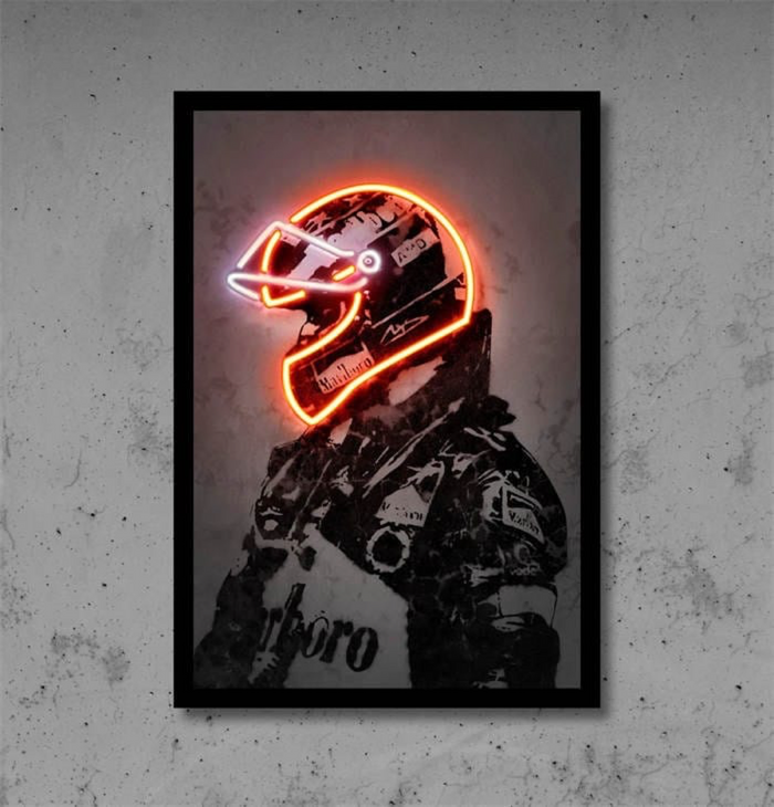 JUSTGOODMOOD Formel 1 Poster – Premium Wanddeko