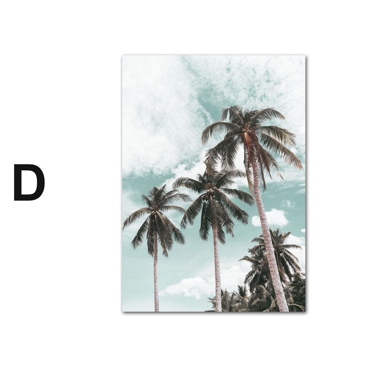 Poster Surfbrett Strand Buggy Palmen Meer · Wandbilder Wohnzimmer & Schlafzimmer ·  Wand Deko · Kunst Druck · ohne Rahmen