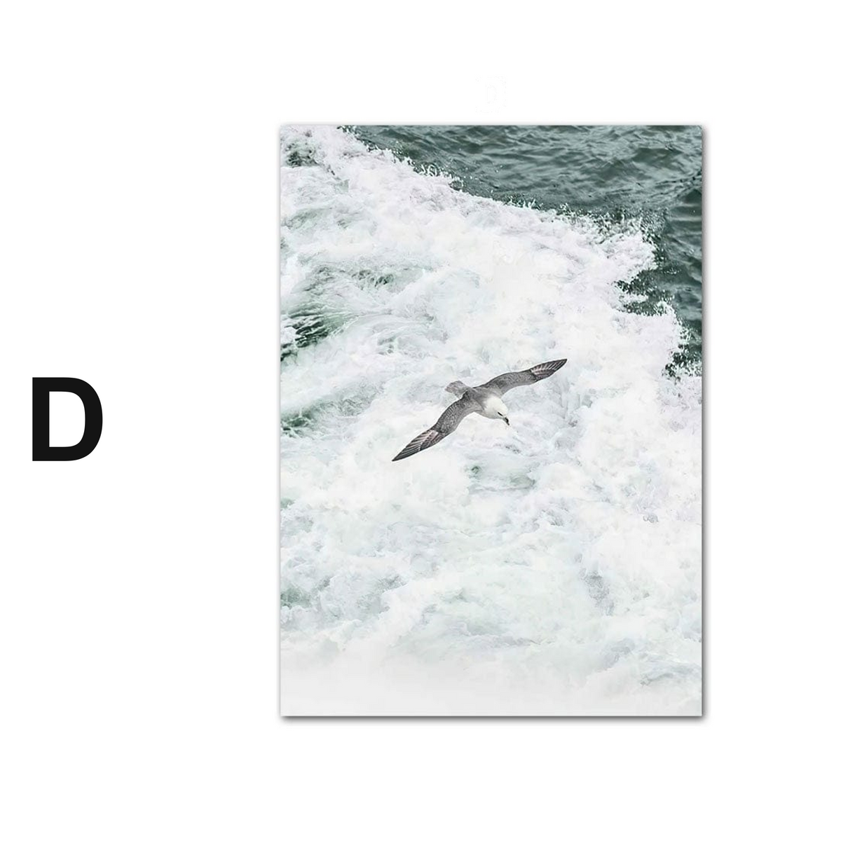 Poster Strand Wellen Meer Palmen Delfin Sonnenbrille Hut · Wandbilder Wohnzimmer & Schlafzimmer ·  Wand Deko · Kunst Druck · ohne Rahmen