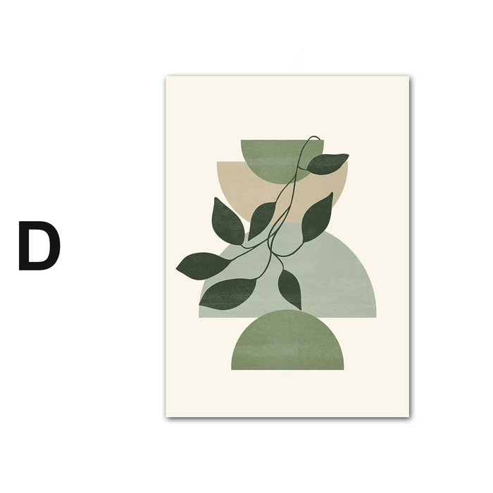 Boho Poster mit Pflanzen & Blättern | JustGoodMood