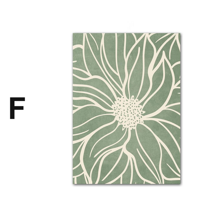 Boho Poster mit Pflanzen & Blättern | JustGoodMood