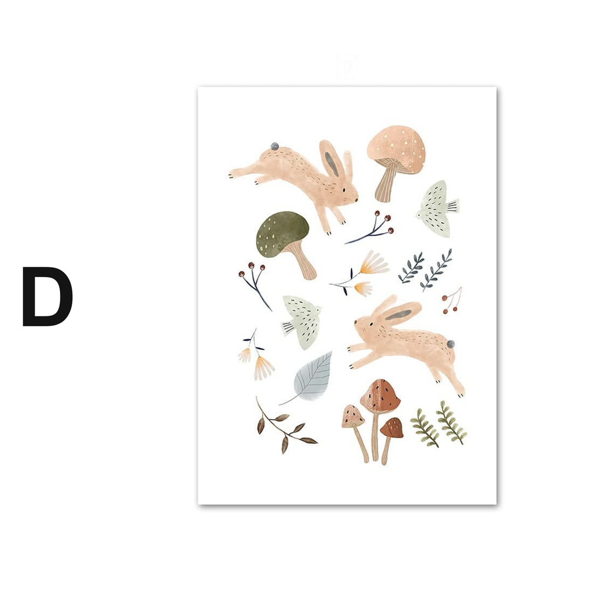 Poster Kinderzimmer Wald Berge Abenteuer · Name Personalisiert · Kinderzimmer Bilder · Wand Deko · Kunst Druck · Deko Print · ohne Rahmen