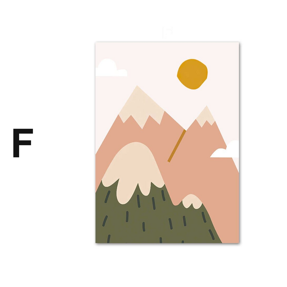Poster Kinderzimmer Wald Berge Abenteuer · Name Personalisiert · Kinderzimmer Bilder · Wand Deko · Kunst Druck · Deko Print · ohne Rahmen