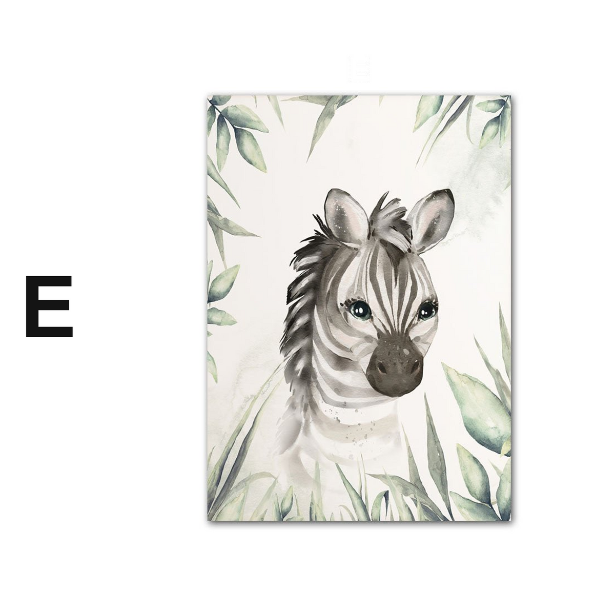 Poster Kinderzimmer Dschungel Tiere · Kinder Name Personalisiert · Kinderzimmer Bilder · Wand Deko · Kunst Druck · Deko Print · ohne Rahmen