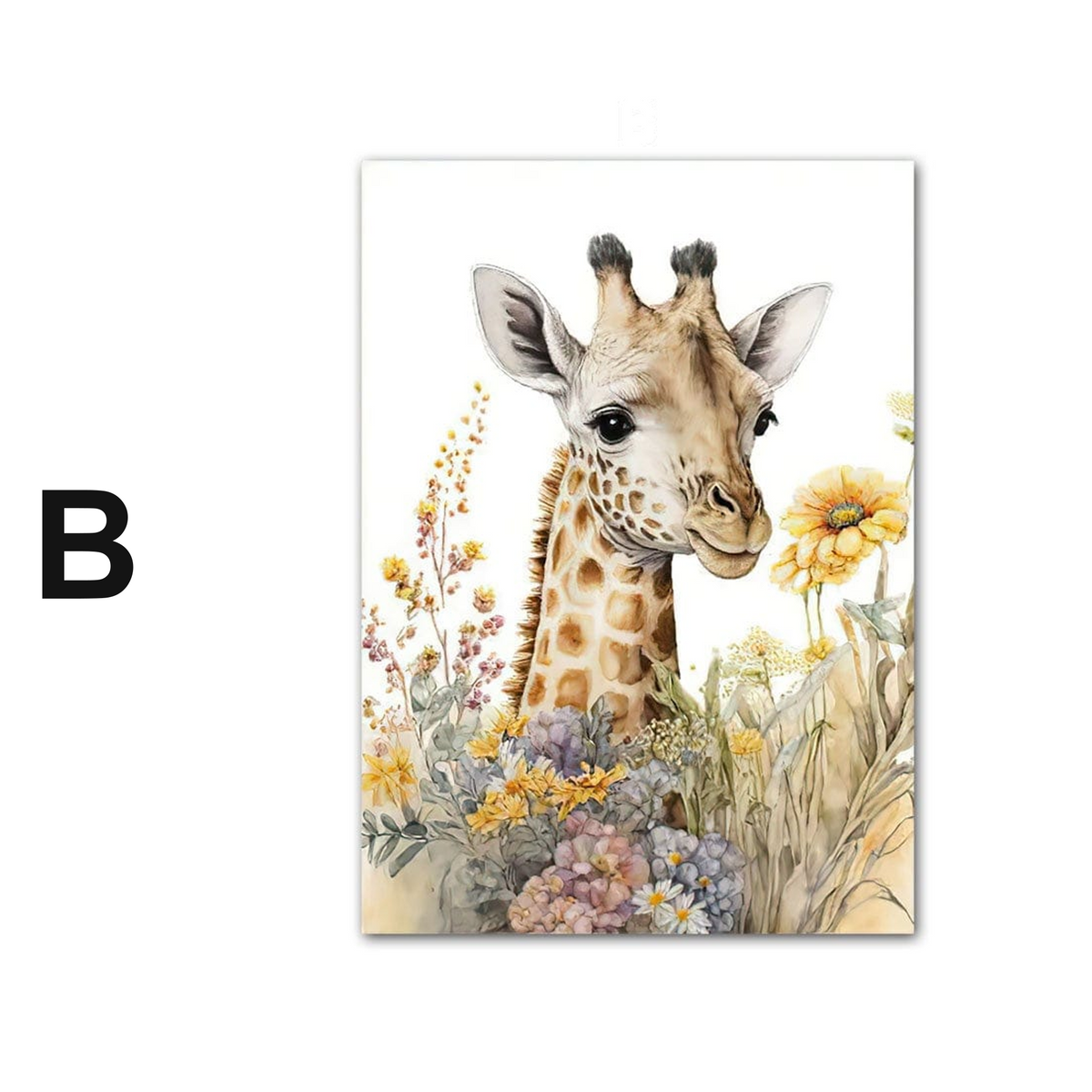 Poster Kinderzimmer Dschungel Wald Tiere · Kinderzimmer Bilder · Wand Deko · Kunst Druck · Deko Print · ohne Rahmen