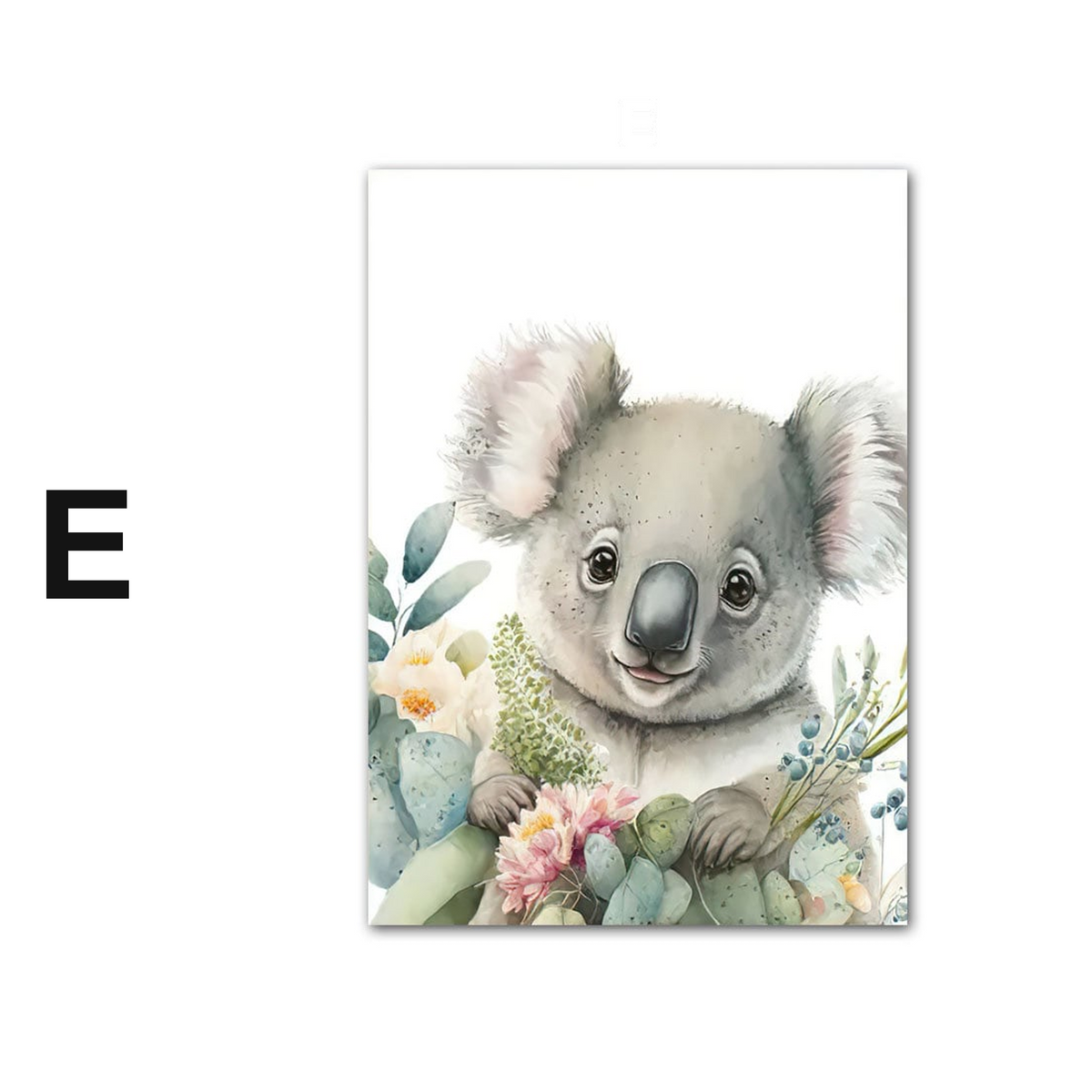 Poster Kinderzimmer Dschungel Wald Tiere · Kinderzimmer Bilder · Wand Deko · Kunst Druck · Deko Print · ohne Rahmen