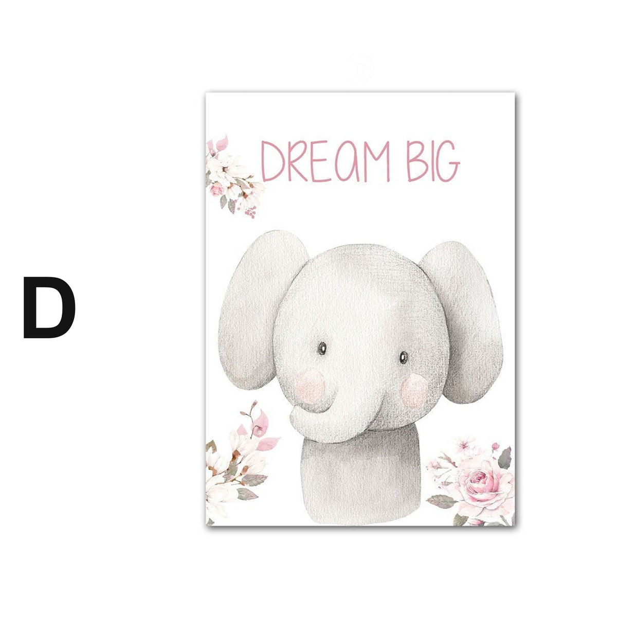 Poster Kinderzimmer Wald süße Tiere · Kinderzimmer Bilder · Wand Deko · Kunst Druck · Deko Print · ohne Rahmen