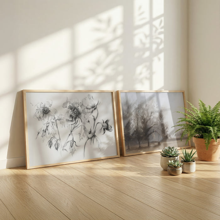 Moderne Natur Poster | Wald & Herbstlandschaft | JUSTGOODMOOD