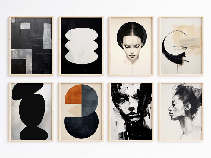 JUSTGOODMOOD Poster – Edle Baumwoll-Leinwand & lebendige