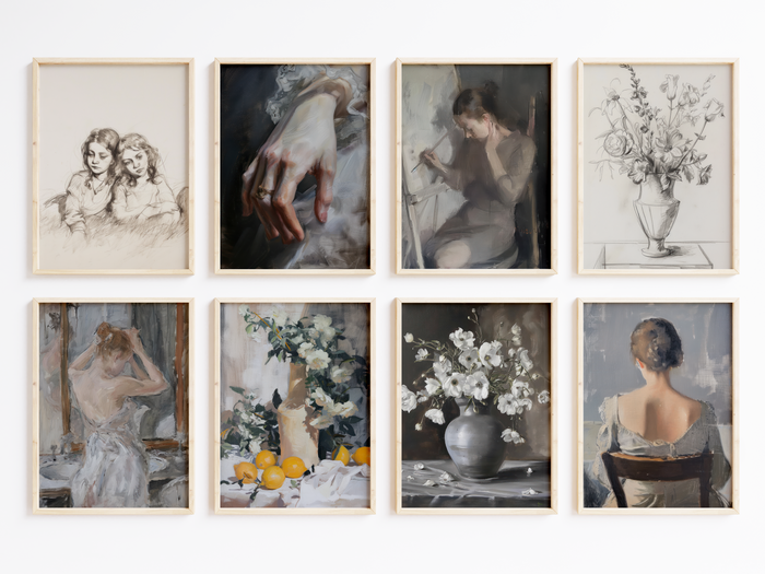 JUSTGOODMOOD Poster – Edle Vintage Wandkunst