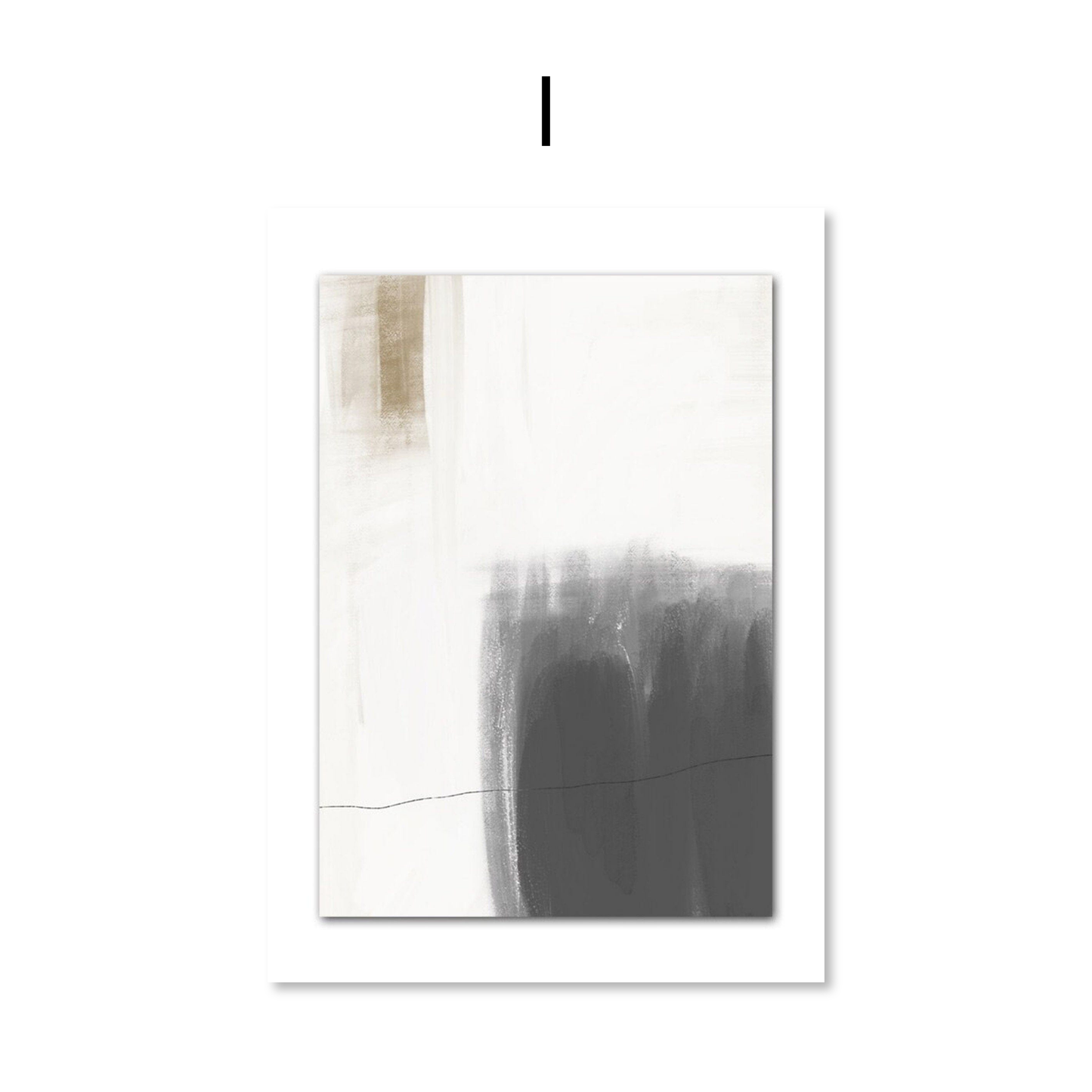 Poster Abstrakt Gallerie Wand als Deko Print ohne Rahmen