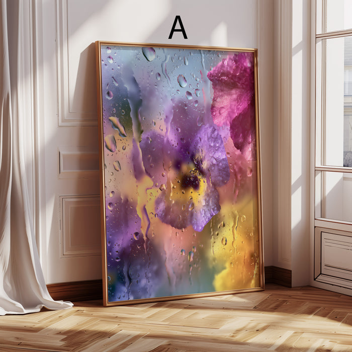 Moderne Blumen Poster | Zarte Wildblumen | JUSTGOODMOOD