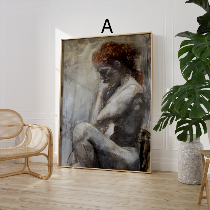 JUSTGOODMOOD Poster – Premium Baumwoll-Kunstwerke
