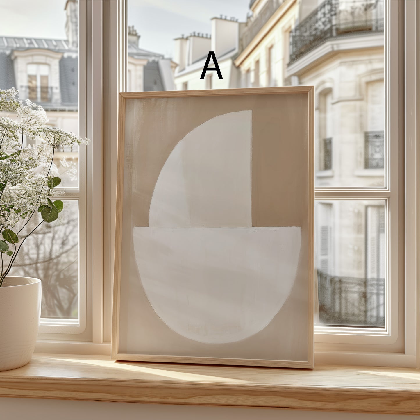 Abstrakte Poster · Wohnidee · Abstrakte Kunst Blumen Motive Pastell Farben · Dekoprint ohne Rahmen