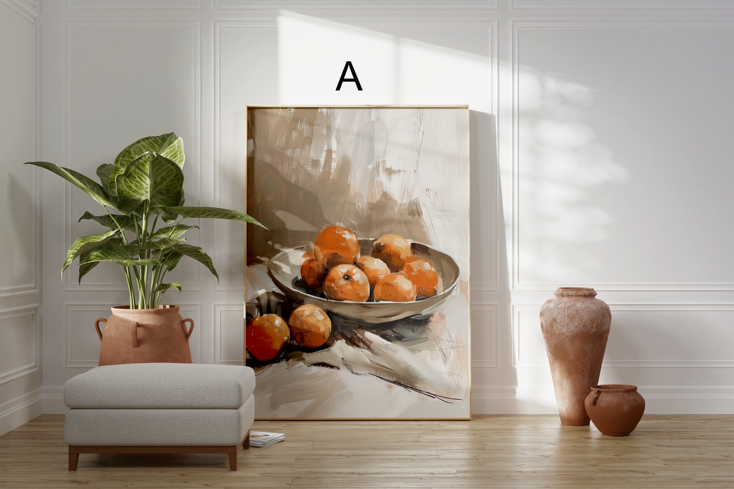 Moderne Kunst Poster · Geschenkidee · Abstrakte Formen, Stillleben Früchte, Boho Figuren & Natur Motive · Dekoprint ohne Rahmen