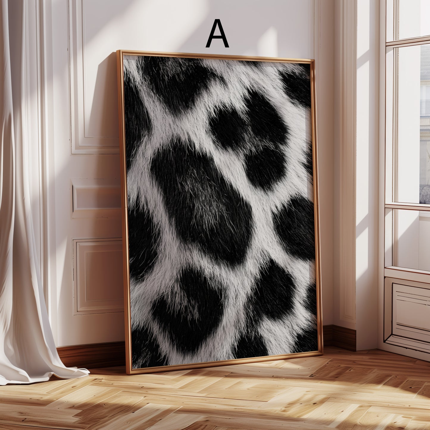 Safari Statement Poster · Geschenkidee · markante Animal Prints in natürlichen Kontrasten · Dekoprint ohne Rahmen