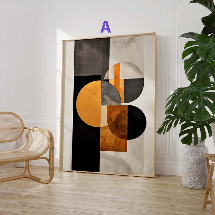 JUSTGOODMOOD Poster – Edles Baumwoll-Canvas & lebendige