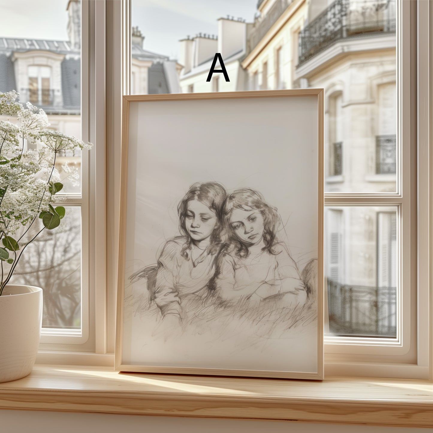Moderne Vintage Kunst Poster · Geschenkidee · Blumen Porträt Stillleben Klassische Wandkunst · Dekoprint ohne Rahmen
