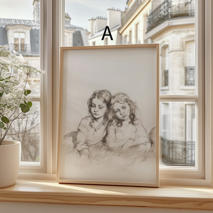 JUSTGOODMOOD Poster – Edle Vintage Wandkunst