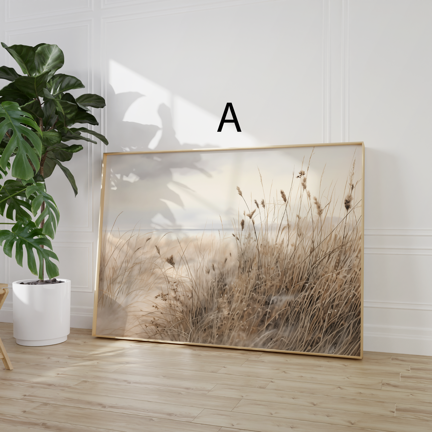 Vintage Landschaft Poster · Geschenkidee · Wald- und Meereslandschaften · Dekoprint ohne Rahmen