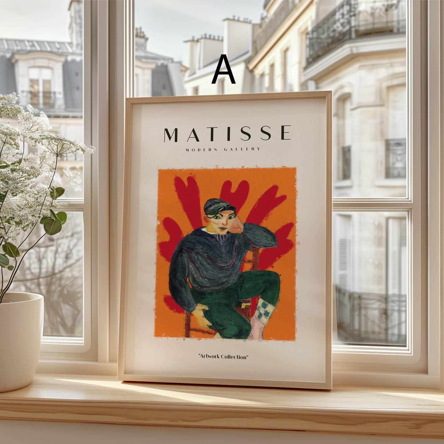 Matisse Poster · Geschenkidee · Porträts Landschaften Farbenfrohe Gemälde · Dekoprint ohne Rahmen