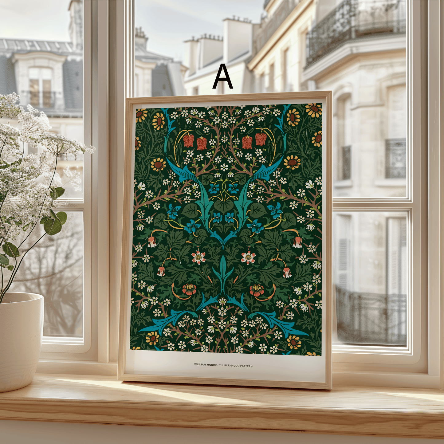 Vintage Kunst Poster · Geschenkidee · Botanische Muster Impressionistische Landschaften Klassische Gemälde · Dekoprint ohne Rahmen