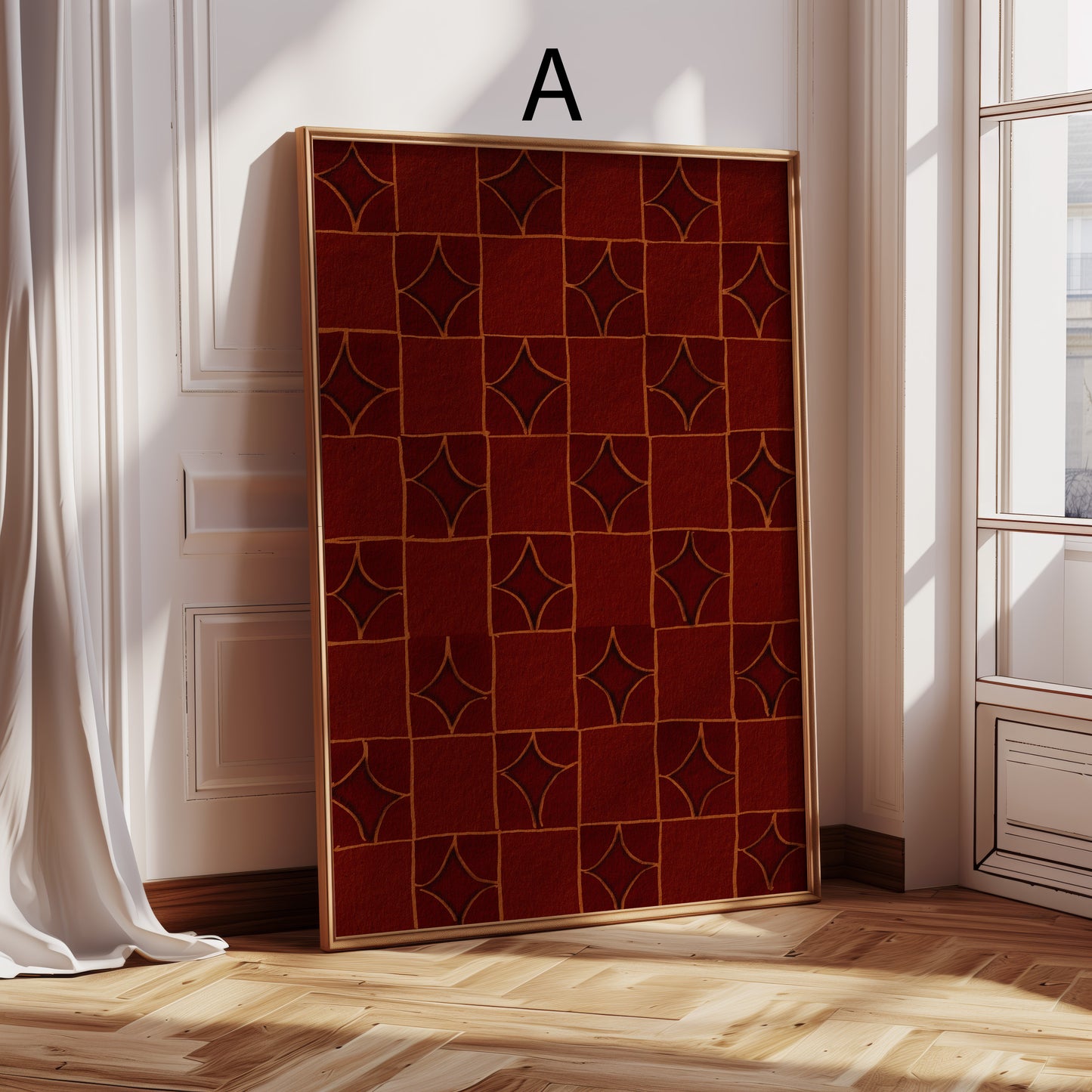 Modeposter Blumen · Animal Print & Raubkatzenmuster · Dekoprint ohne Rahmen