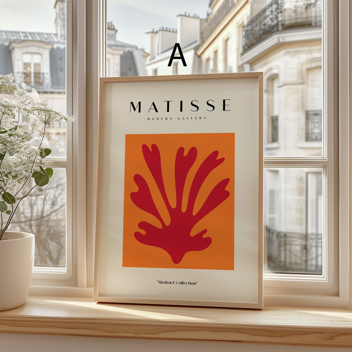 Matisse Poster · Geschenkidee · Abstrakte Scherenschnitte Bunte Formen Moderne Kompositionen · Dekoprint ohne Rahmen