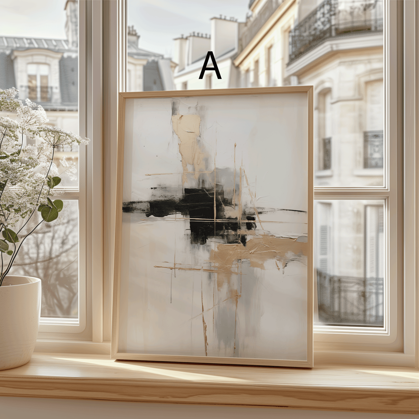 Moderne Kunst Poster · Geschenkidee · Abstrakte Kunst Florale Illustrationen Zeitgenössische Porträts · Dekoprint ohne Rahmen