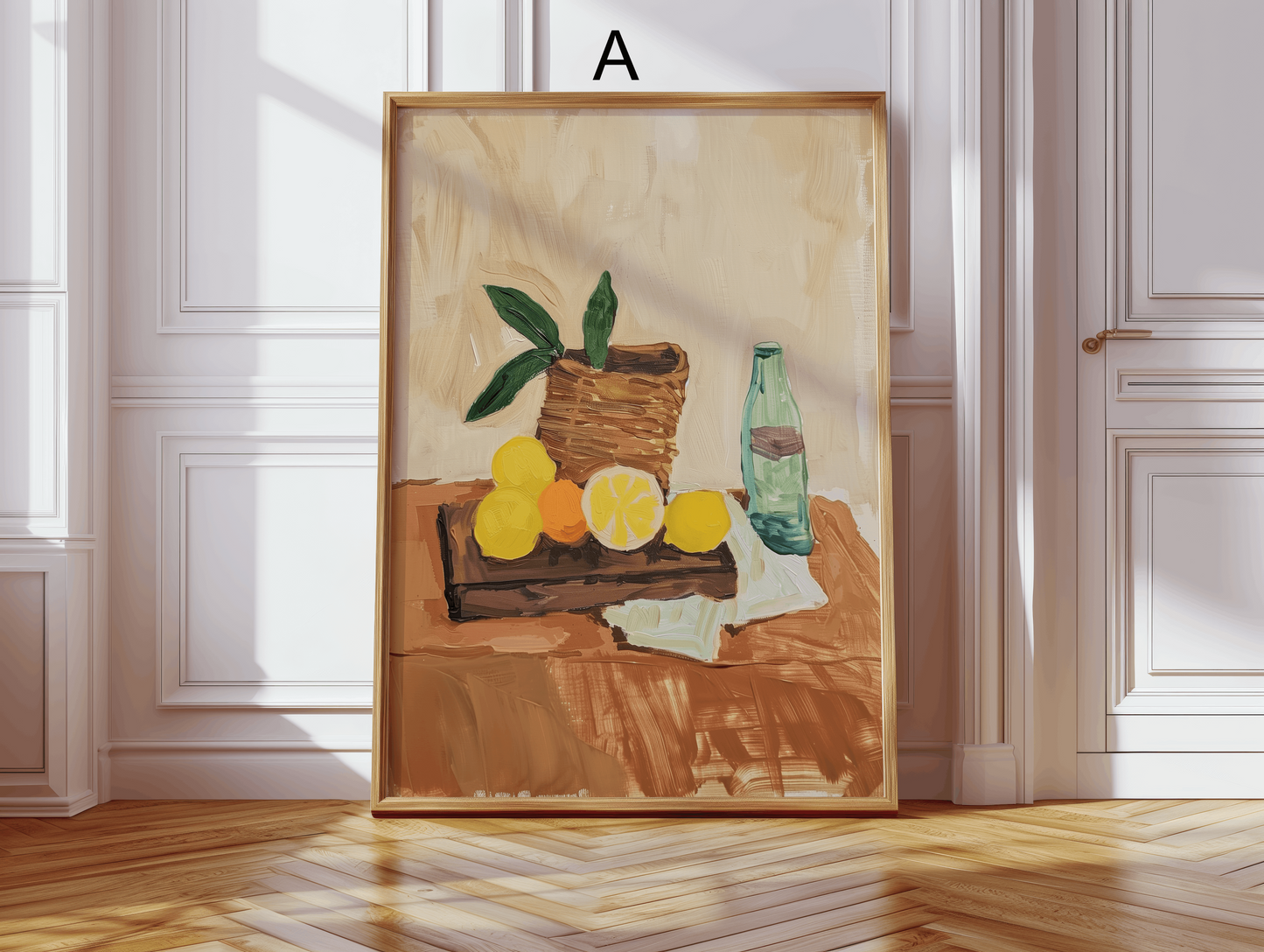 Moderne Kunst Poster · Geschenkidee · Abstrakte Porträts, Frau mit Katze, Stillleben & Boho Wandbilder · Dekoprint ohne Rahmen