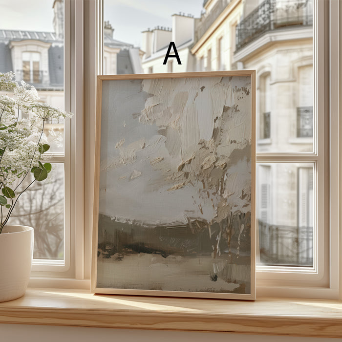 Impressionistisches Blumen Poster ohne Rahmen