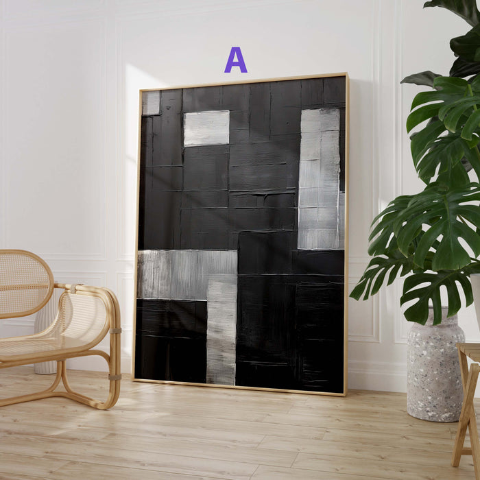 JUSTGOODMOOD Poster – Edle Baumwoll-Leinwand & lebendige