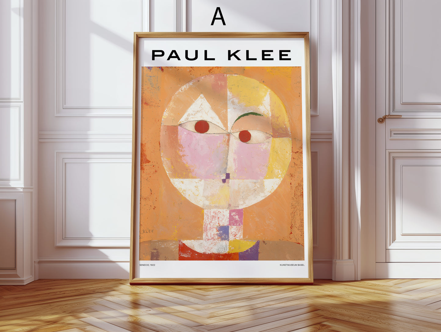 Kunst Poster · Geschenkidee · Paul Klee Abstrakte Malerei Geometrische Formen Expressionismus · Dekoprint ohne Rahmen