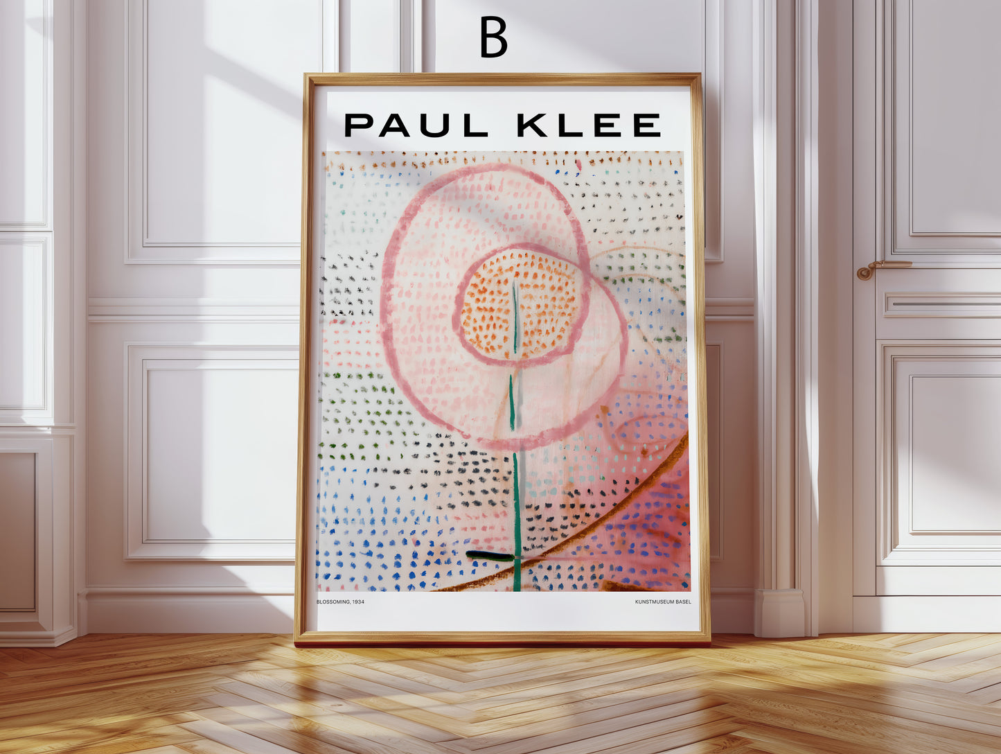 Kunst Poster · Geschenkidee · Paul Klee Abstrakte Malerei Geometrische Formen Expressionismus · Dekoprint ohne Rahmen