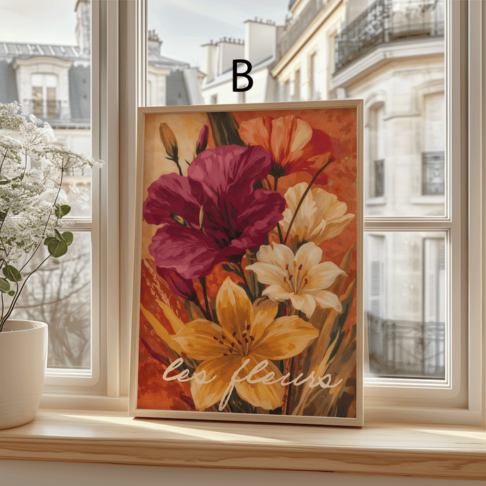 JUSTGOODMOOD Paris Poster – Edle Baumwollkunst