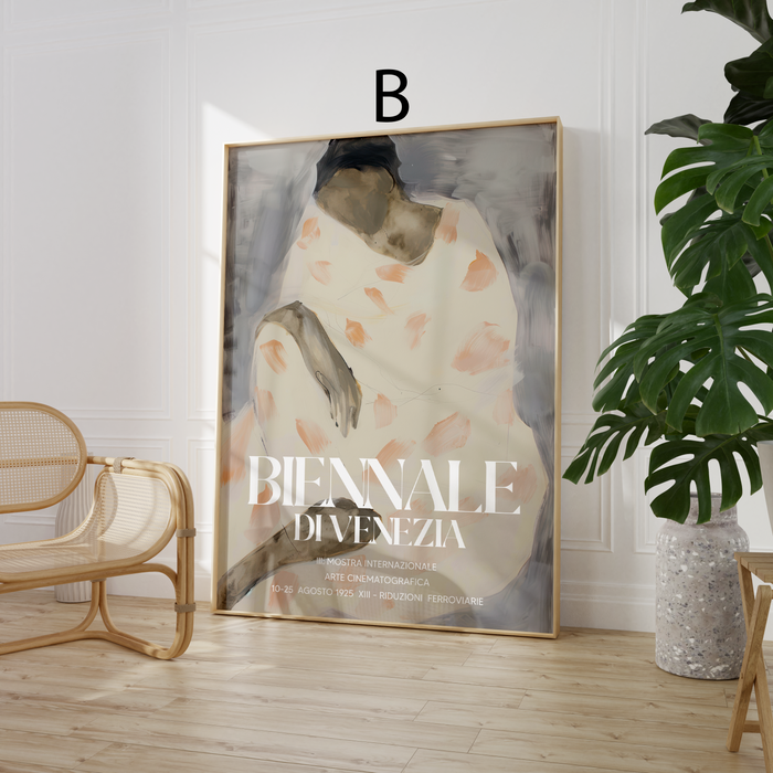 Moderne Vintage Poster auf Premium Baumwolle