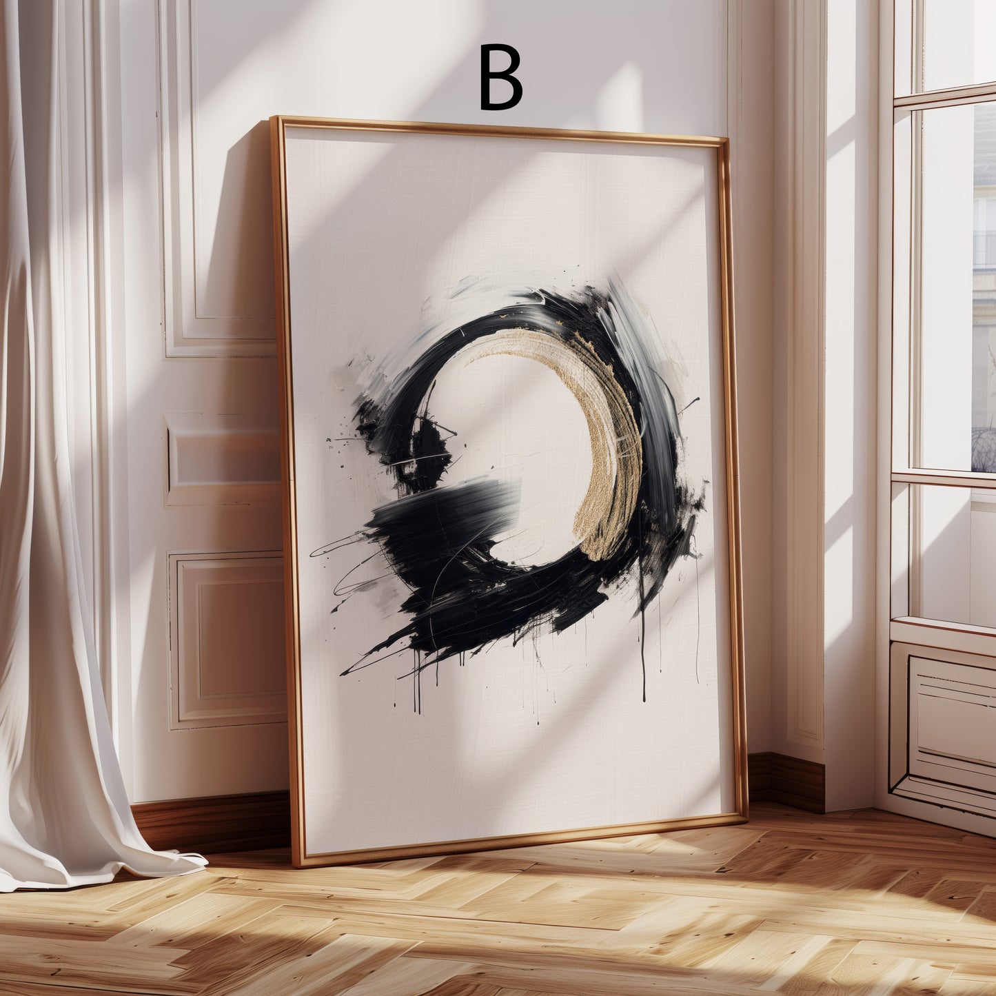 Abstrakte Poster · Geschenkidee · Minimalistische Formen Neutrale Farben Geometrische Kunst Zeitloses Design · Dekoprint ohne Rahmen