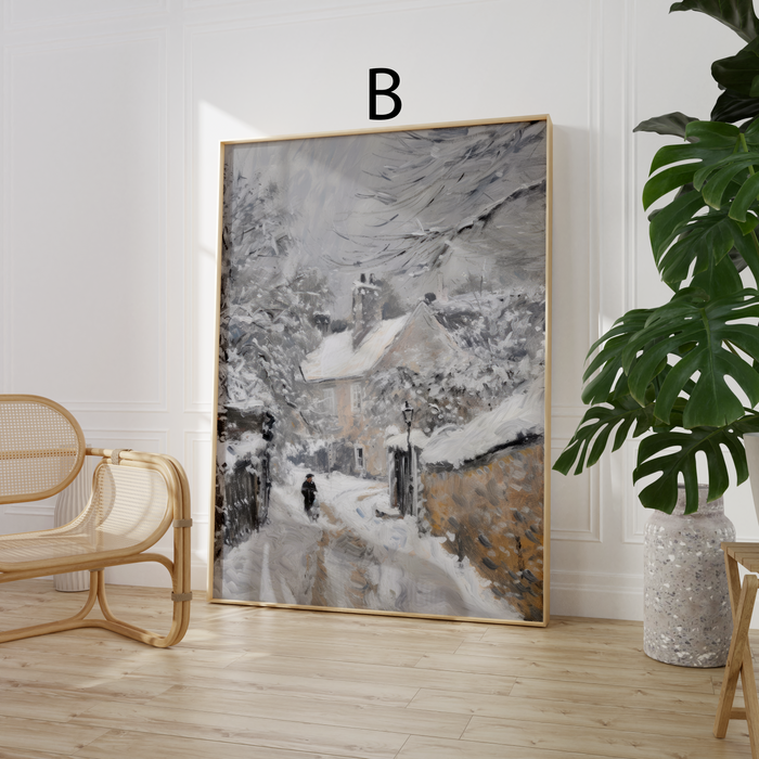 JUSTGOODMOOD Poster – Premium Baumwoll-Kunstwerke