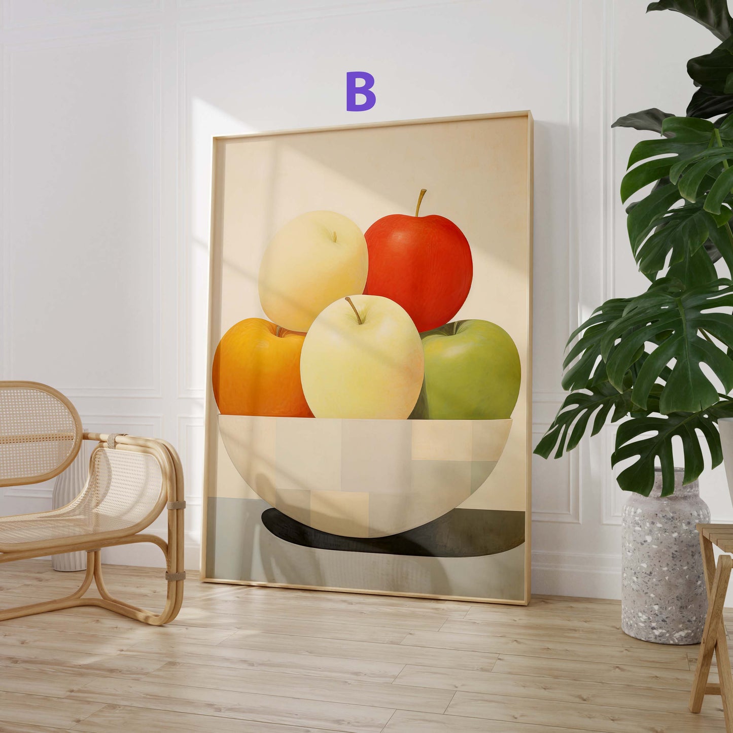 Mediterrane Kunst Poster · Geschenkidee · Moderne Stillleben Landschaften und Farbenfrohe Illustrationen · Dekoprint ohne Rahmen