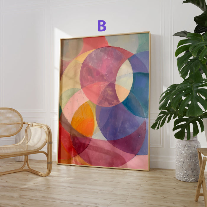 Moderne Kunst Poster | Abstrakte Formen & Stillleben