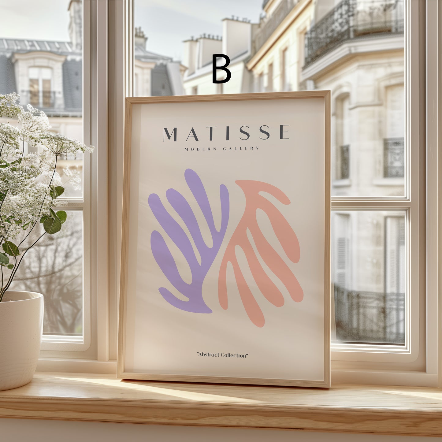 Matisse Poster · Geschenkidee · Abstrakte Scherenschnitte Organische Formen Bunte Kunst · Dekoprint ohne Rahmen