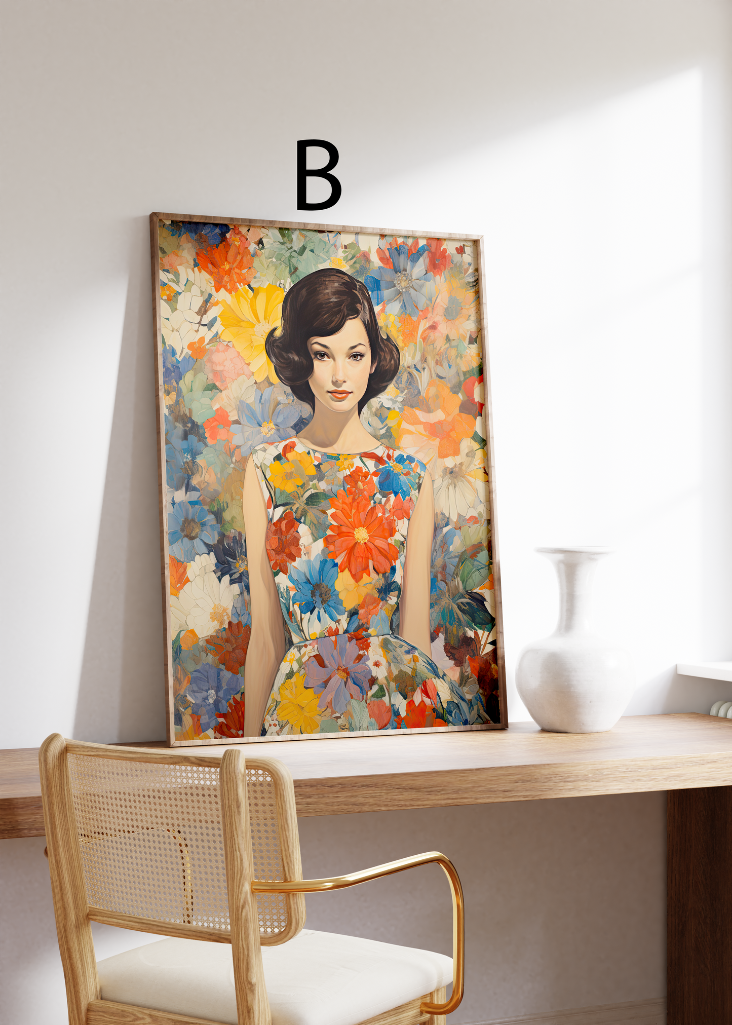 Moderne Kunst Poster · Geschenkidee · Florale Porträts Stillleben Abstrakte Landschaften · Dekoprint ohne Rahmen