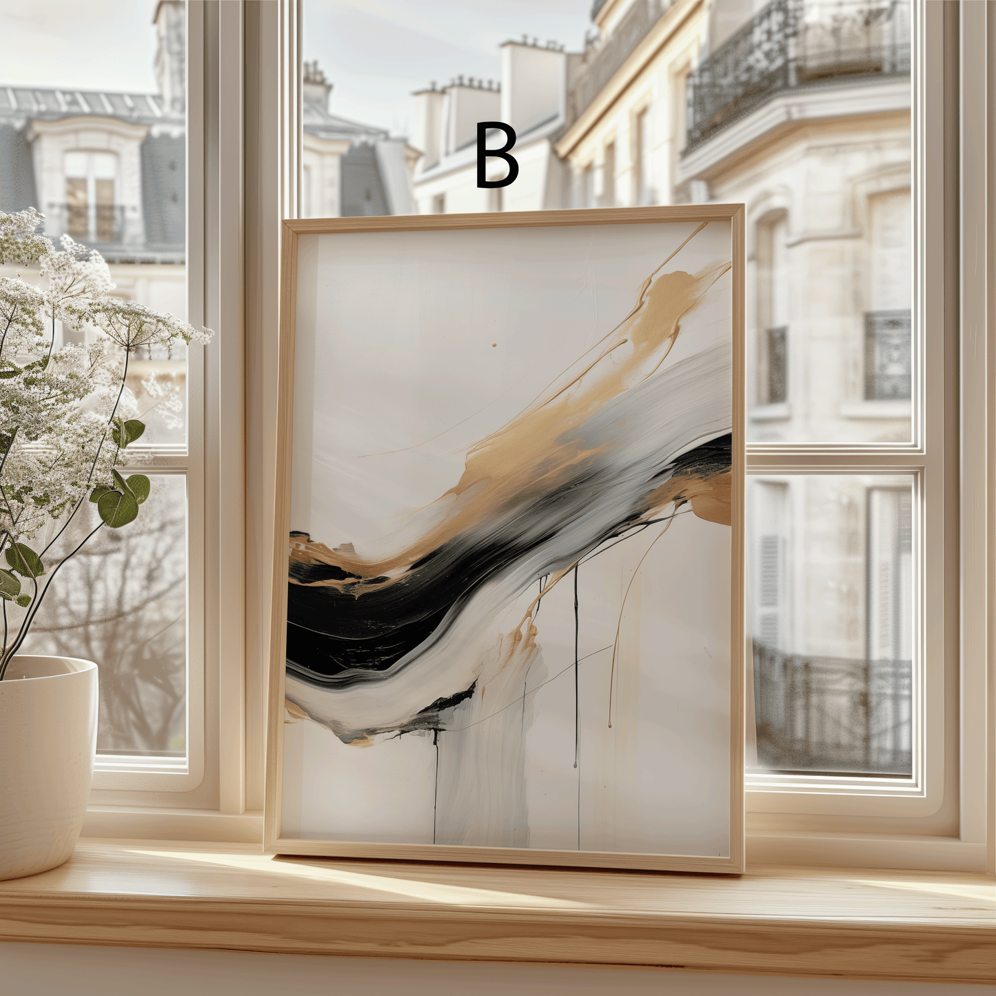 Moderne Kunst Poster · Geschenkidee · Abstrakte Kunst Florale Illustrationen Zeitgenössische Porträts · Dekoprint ohne Rahmen