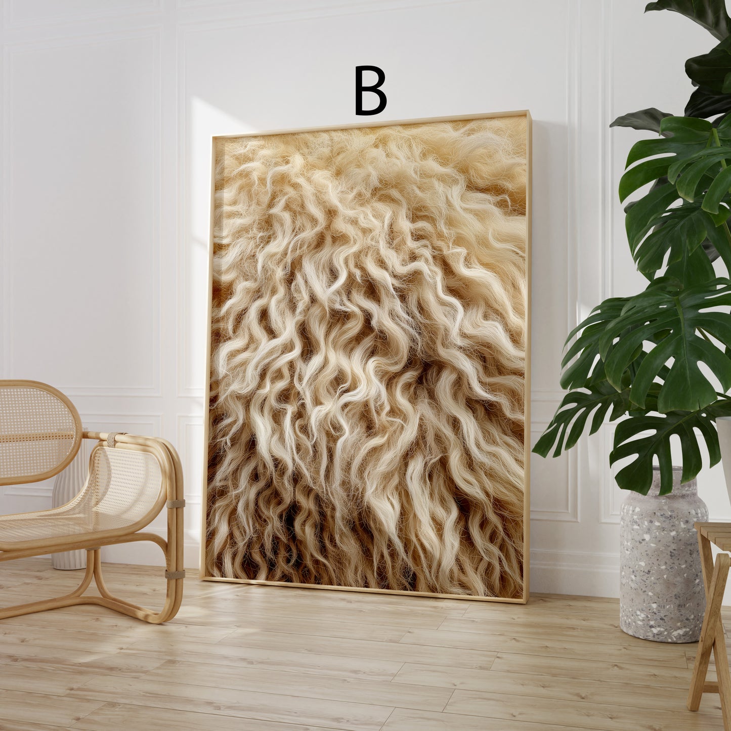 Tiermuster Poster · Geschenkidee · Leoard Zebra Tiger Schlange Felloptik · Dekoprint ohne Rahmen