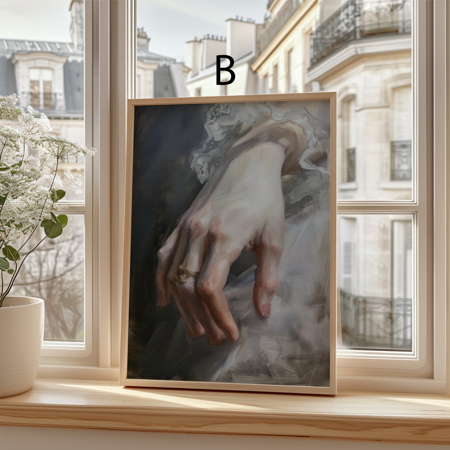Moderne Vintage Kunst Poster · Geschenkidee · Blumen Porträt Stillleben Klassische Wandkunst · Dekoprint ohne Rahmen