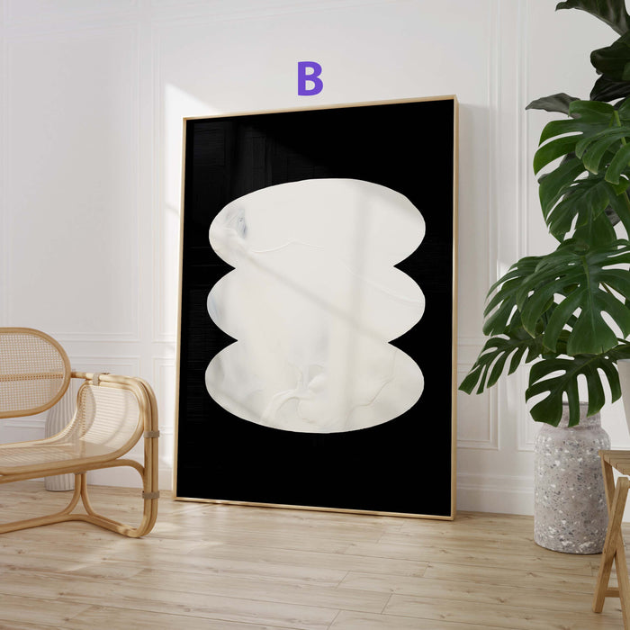 JUSTGOODMOOD Poster – Edle Baumwoll-Leinwand & lebendige