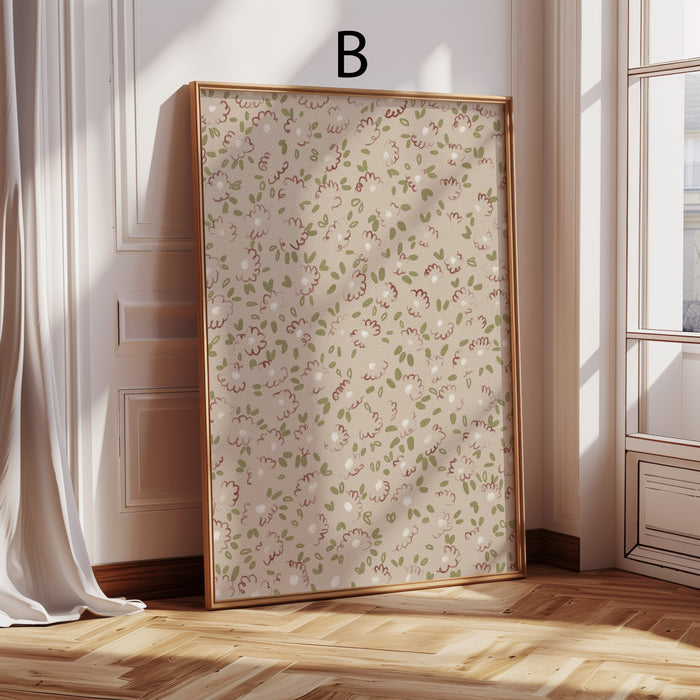 Geschenkidee · Botanische Blumen und Landschaften Poster Ästhetische Natur Kunst · Dekoprint ohne Rahmen | JUSTGOODMOOD