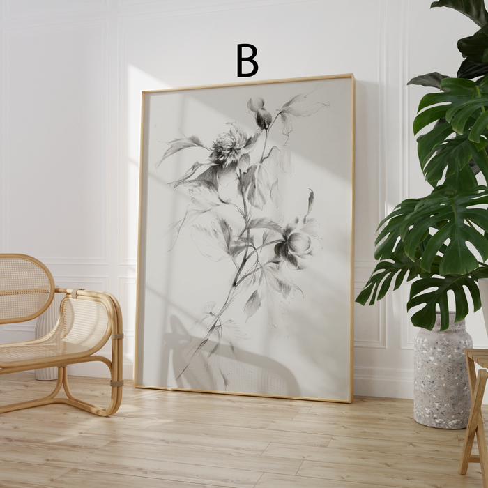 JUSTGOODMOOD Poster – Edle Wandkunst aus Baumwolle