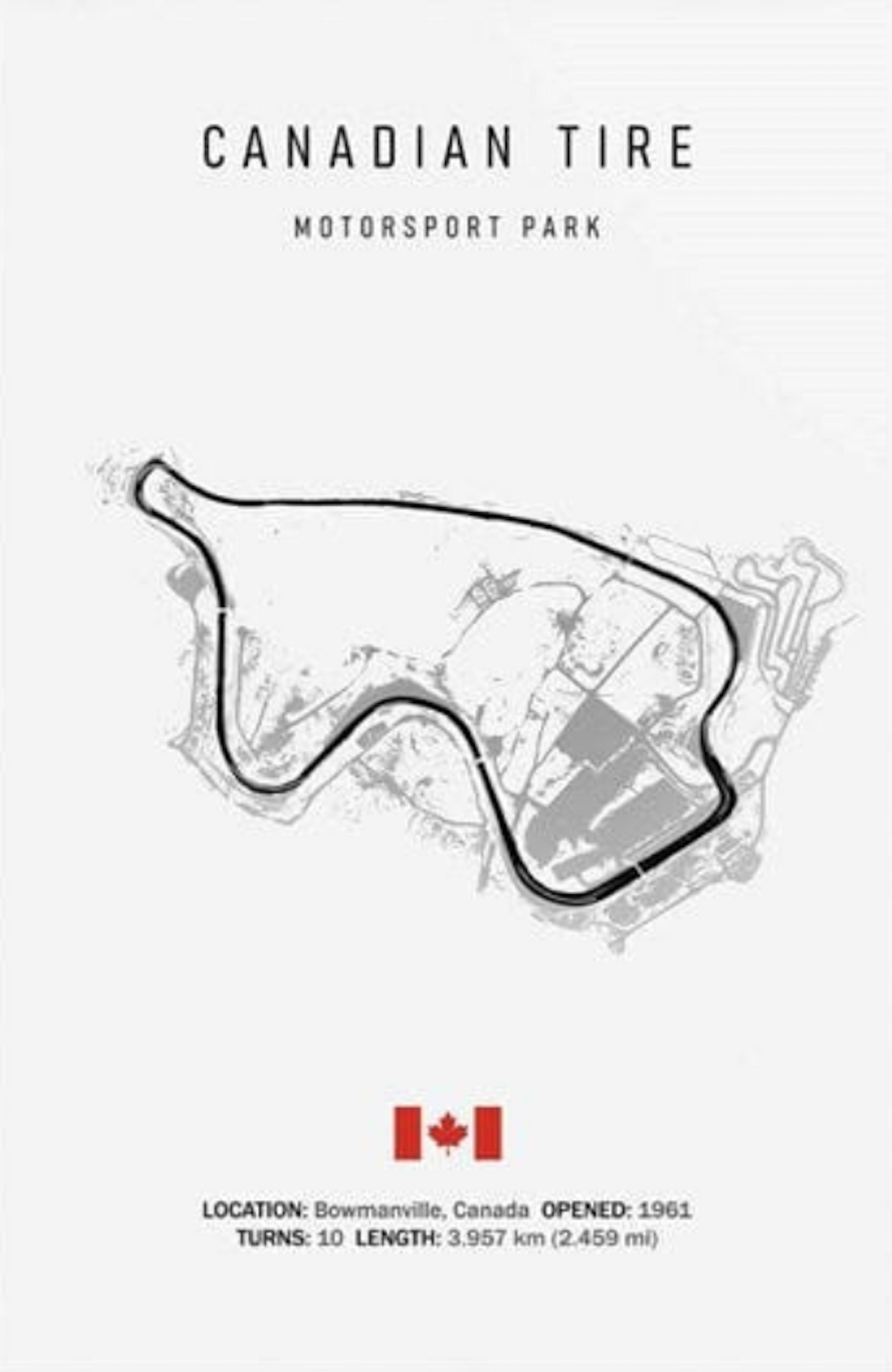 Poster Formel 1 Kalender 2026 Strecken Großer Preis von Silverstone Laguna Seca als Deko Print ohne Rahmen