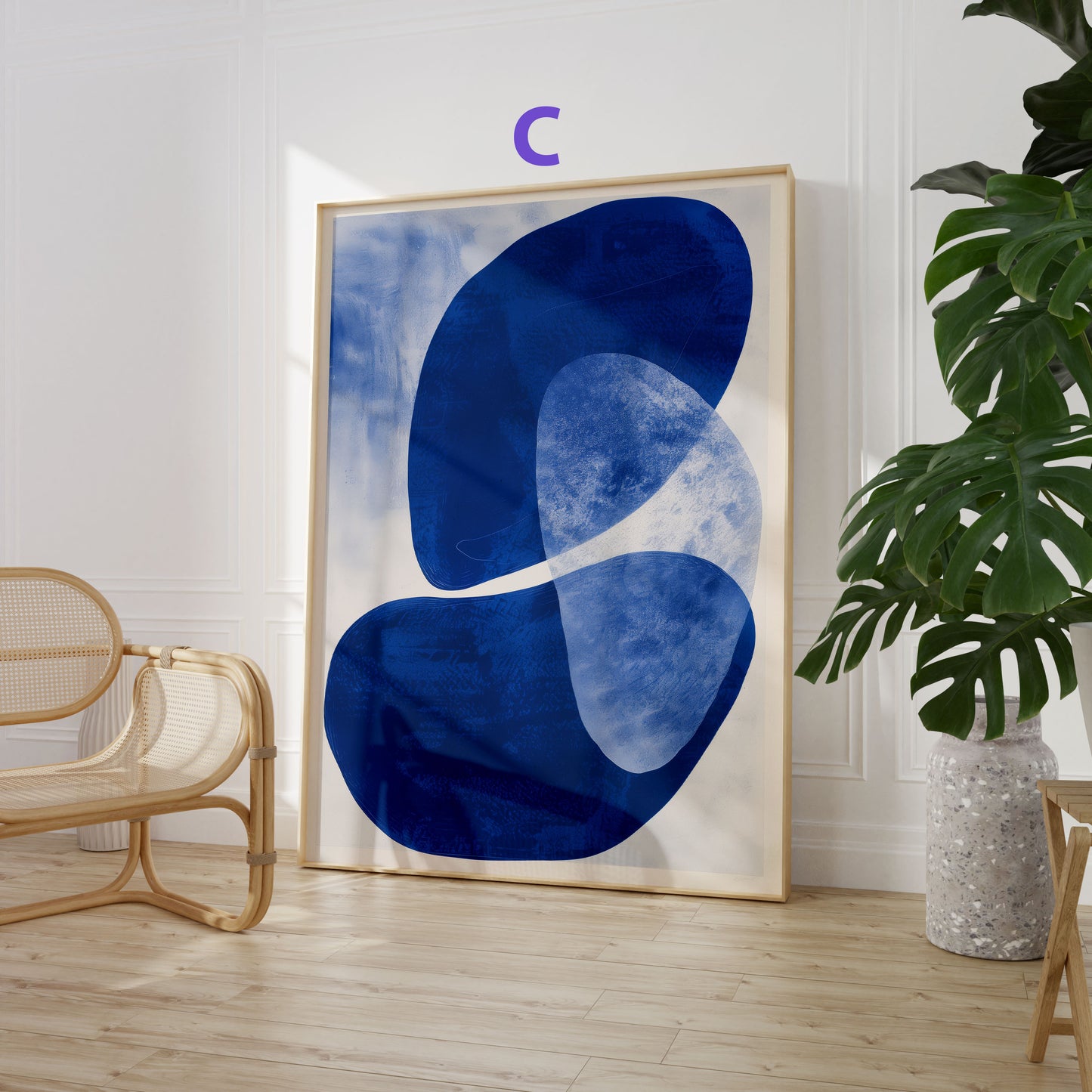 Moderne Kunst Poster · Geschenkidee · Minimalistische Porträts und Abstrakte Stillleben · Dekoprint ohne Rahmen